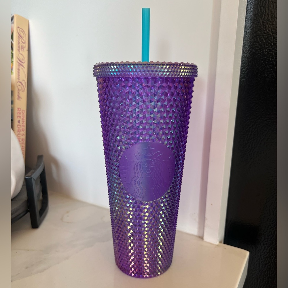Starbucks purple oil cup